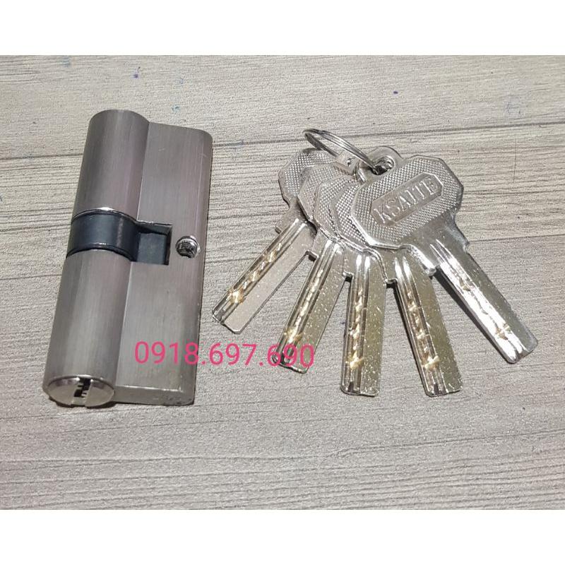 Khóa tay gạt cửa đi màu trắng sữa FB66