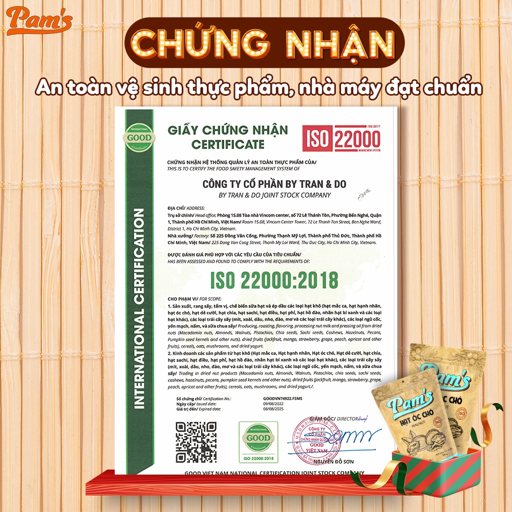 Hạt Óc Chó Chandler Nhập Khẩu Mỹ Pams - Hạt Óc Chó Cao Cấp Dễ Tách, Dinh Dưỡng Mẹ Bầu, Chất Lượng Cao, Giòn Béo, ThơmNgon
