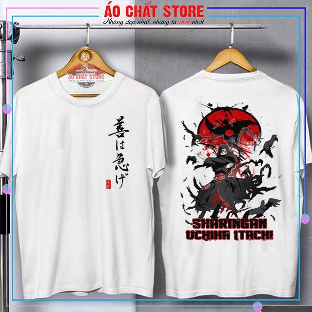 Áo Uchiha Itachi Naruto Siêu Độc | Áo Thun ITACHI NARUTO mẫu mới Tshirt NT17