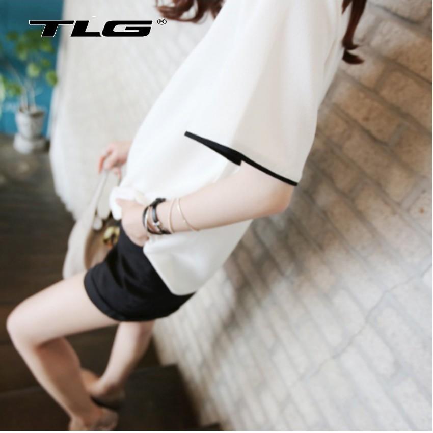 ️️ Áo thun nữ ngắn tay phong cách Hàn Quốc TI 352 1(trắng) tặng 01 bút bi cao cấp TI M 410