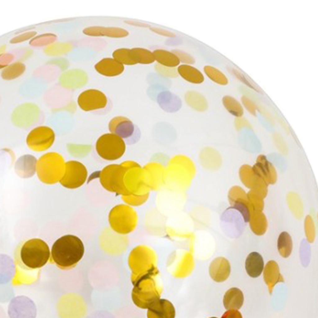 14x Confetti Bóng Bộ Mừng Kỷ Niệm Màng Nhôm Ballon Trang Trí Tiệc