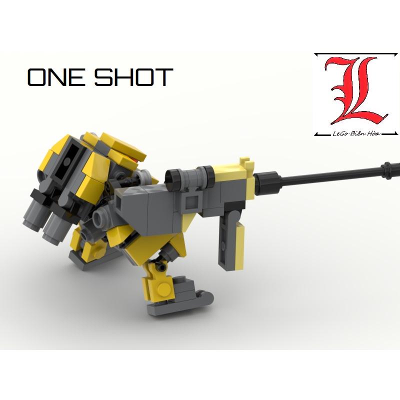 Đồ chơi lắp ráp Lego Moc Mech Robot One shot