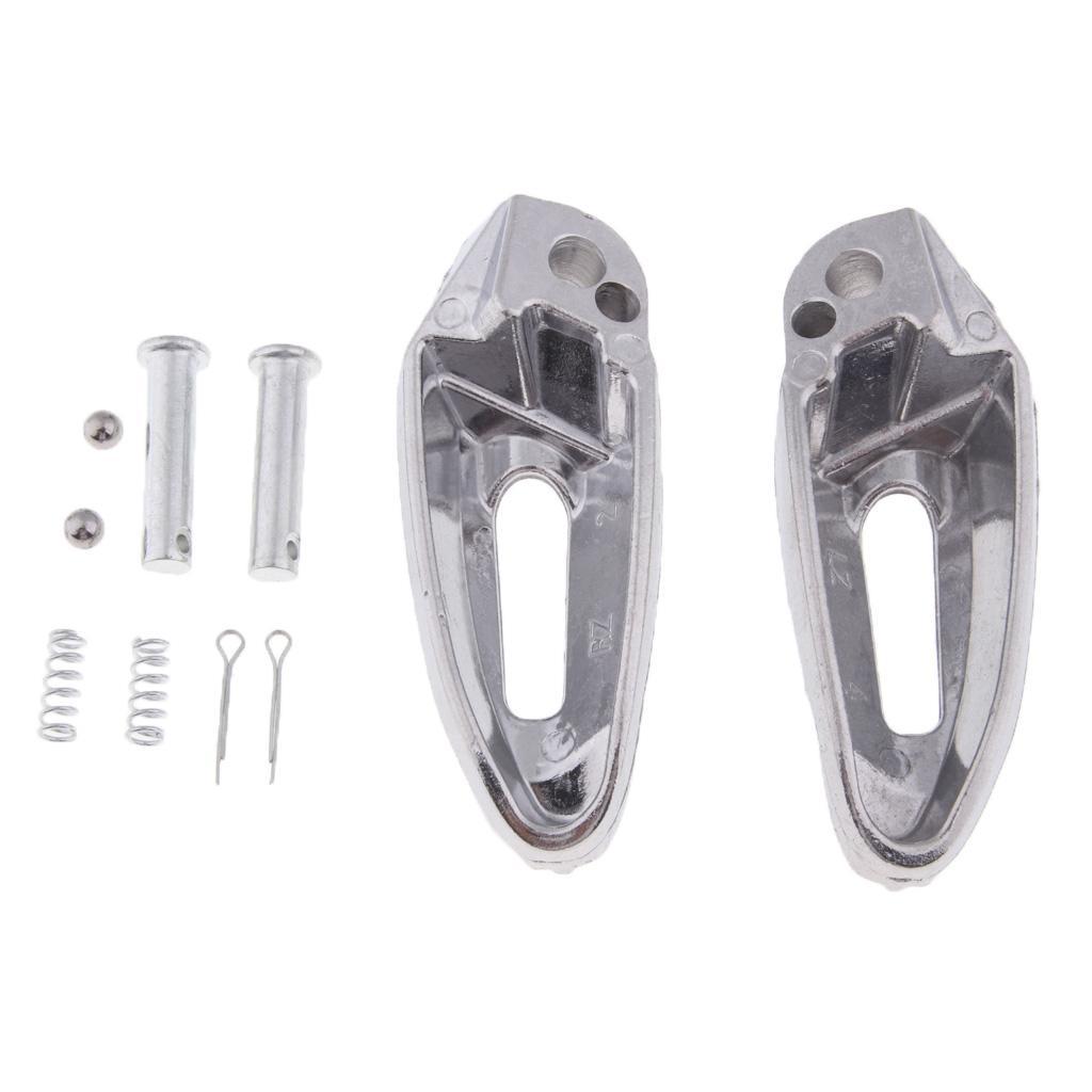 2Pcs Motorcycle Universal Foot Peg Footrest for Scooter Electric Scooter TTX