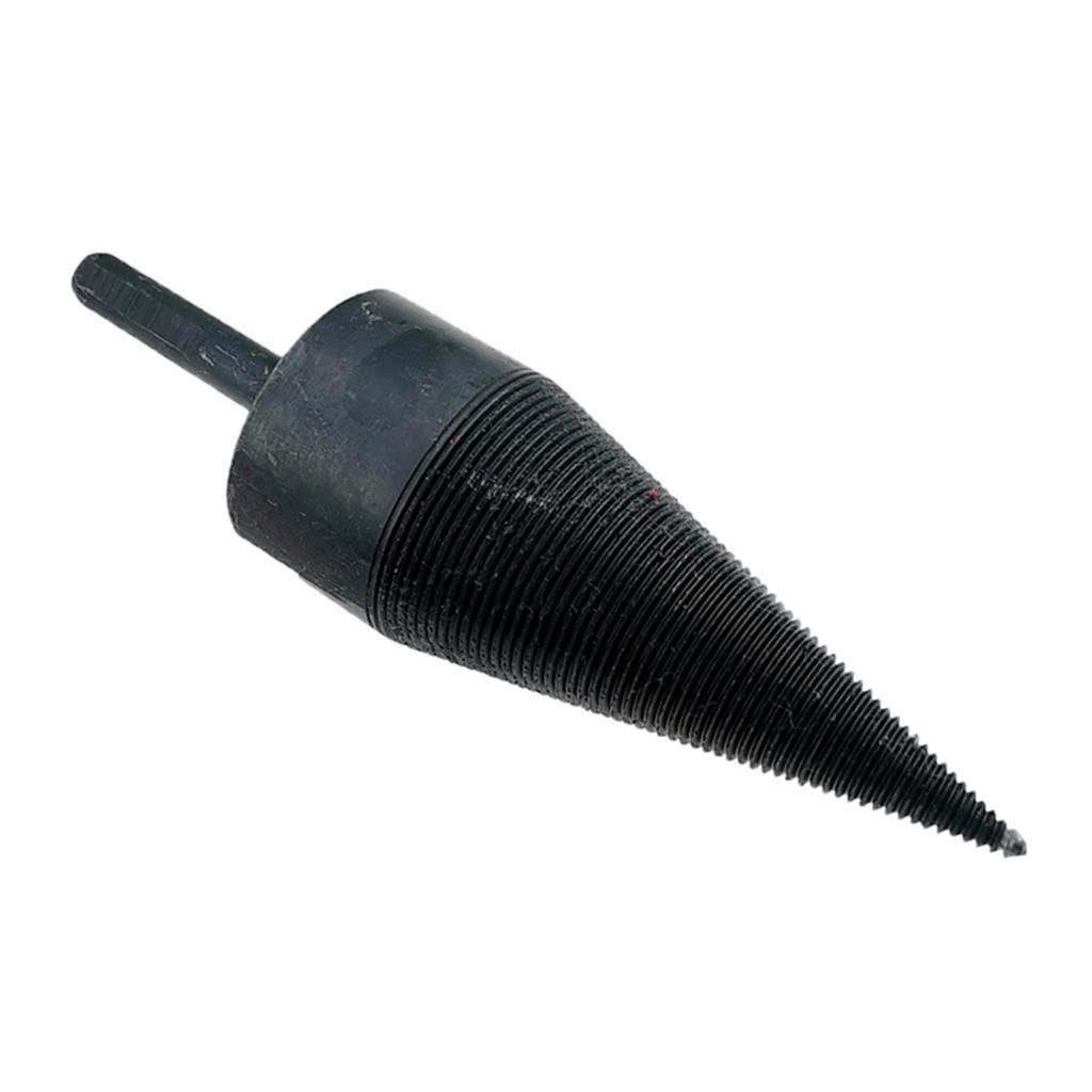 Log Split Splitter Splitting Wood Wedge for Electric Drill/Hammer, Pack of 2