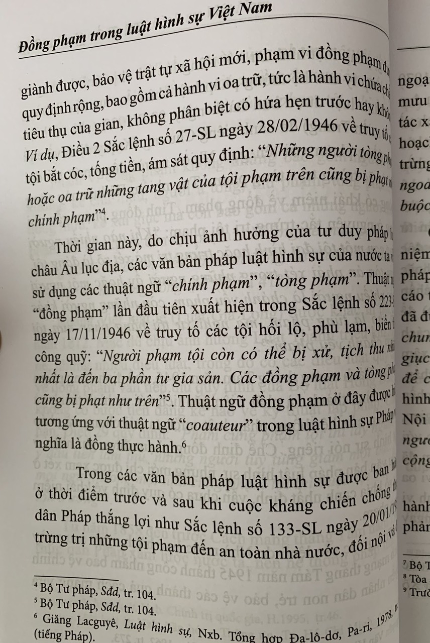 Đồng phạm trong luật hình sự Việt Nam