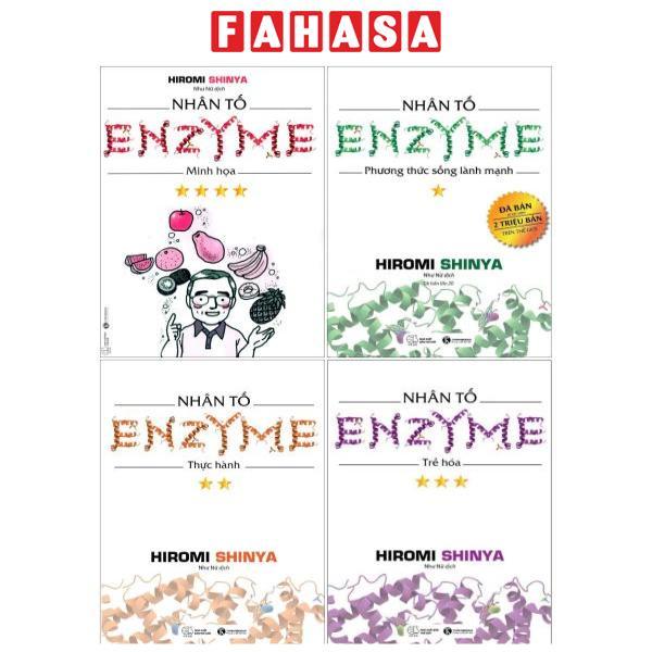 Hình ảnh Combo Sách Nhân Tố Enzyme - Tập 1 - 4 (Bộ 4 Cuốn)