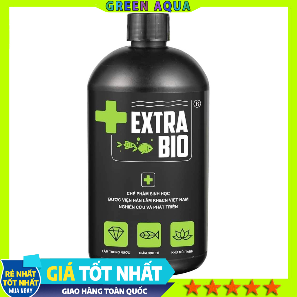EXTRABIO VN | Vi sinh Extra Bio phân hủy chất hữu cơ và giảm mùi hôi cho hồ cá thủy sinh