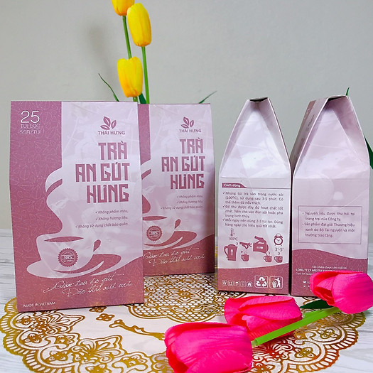 Trà An Gút Hưng Thái Hưng 25 túi lọc x 05g - Hỗ trợ bệnh gút, giảm đau, viêm khớp do bệnh gút, đào thải axit Uric