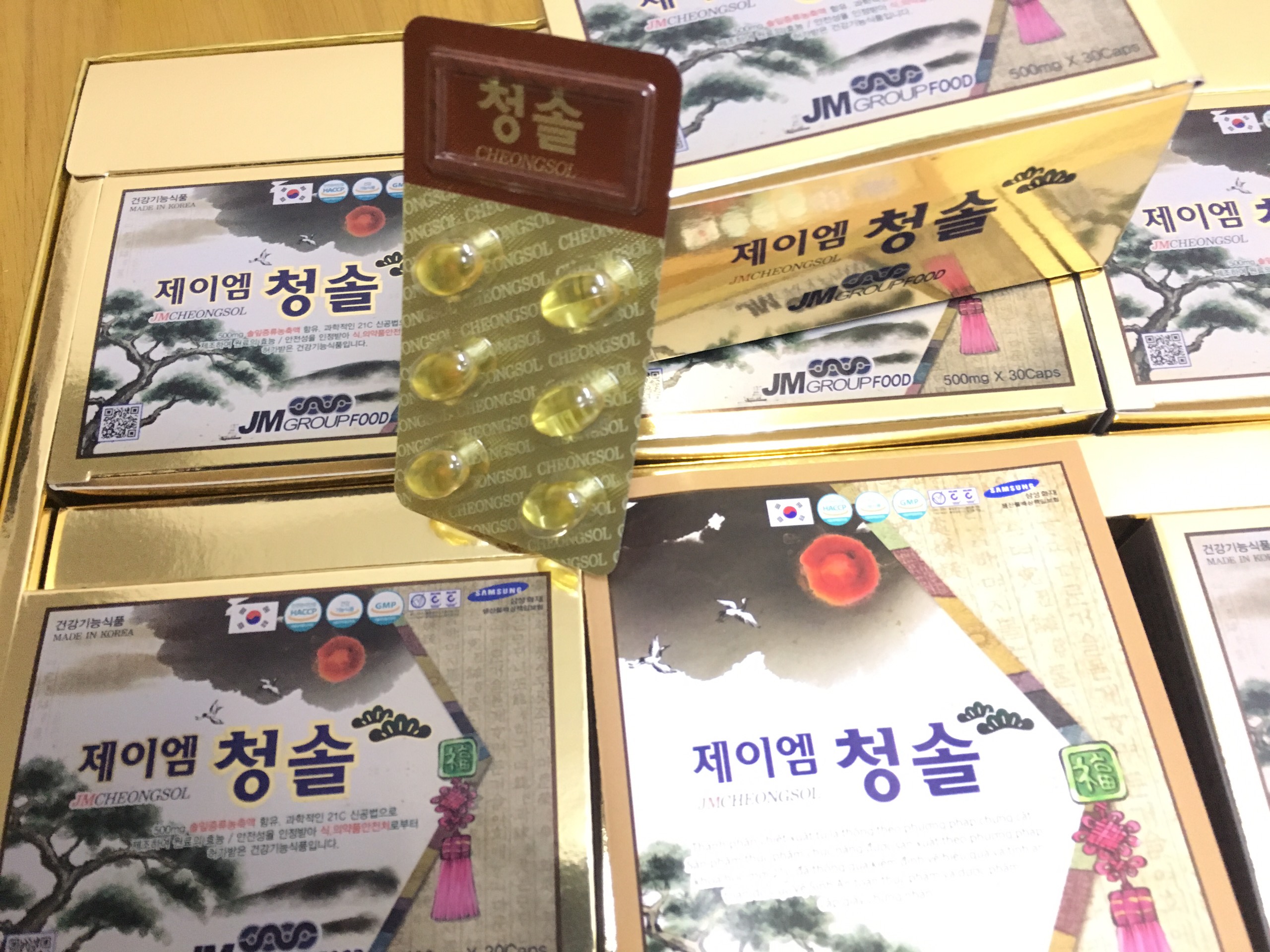 Tinh Dầu Thông Đỏ Hàn Quốc JM CHEONGSOL