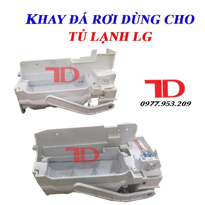 Khay làm đá tủ lạnh LG, Khay đá rơi tủ lạnh LG hàng tốt Điện Lạnh Thuận Dung