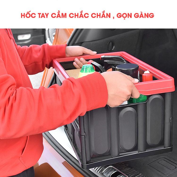 Thùng đựng chứa bằng nhựa GẤP GỌN đa năng chắc chắn