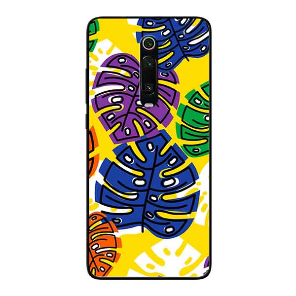 Ốp Lưng in cho Xiaomi Mi 9T Mẫu Họa Tiết Lá - Hàng Chính Hãng