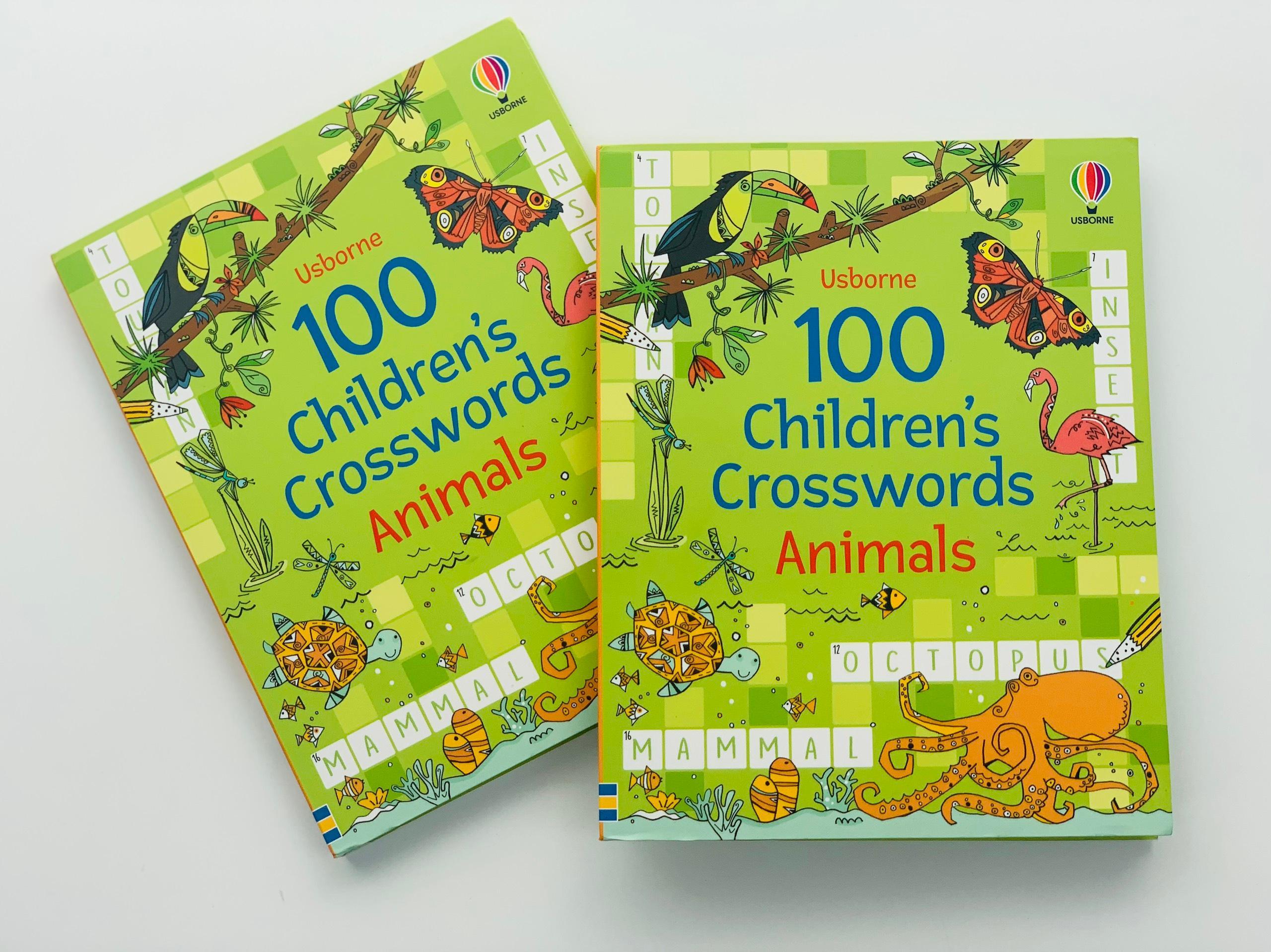 100 Children's Crosswords: Animals