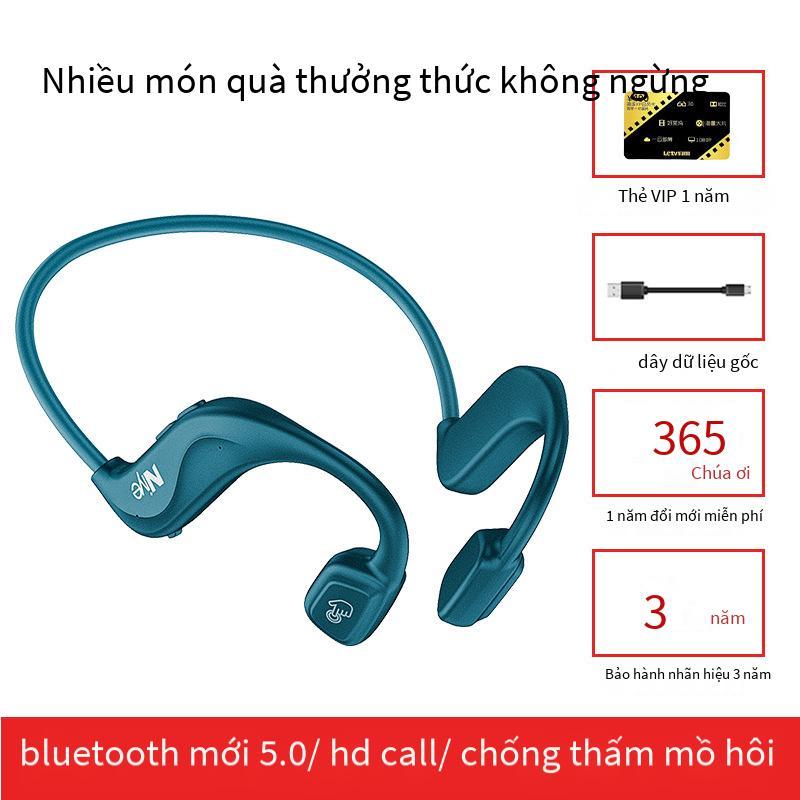 Cửa hàng hàng đầu thuận lợi nhất dẫn truyền xương thật tai nghe bluetooth tập thể dục chạy đặc biệt treo cổ không dây năm mới treo
