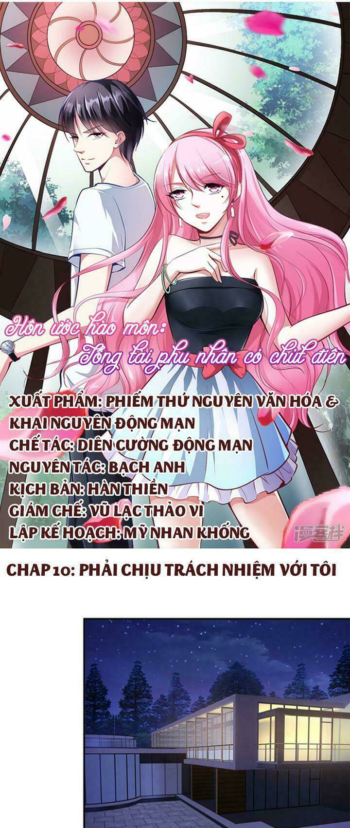 hôn ước hào môn : phu nhân tổng tài có chút điên chapter 10 1