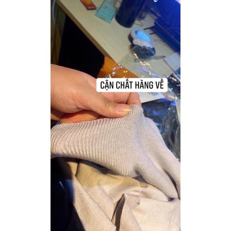 QC749 ÁO LEN CỔ 3P