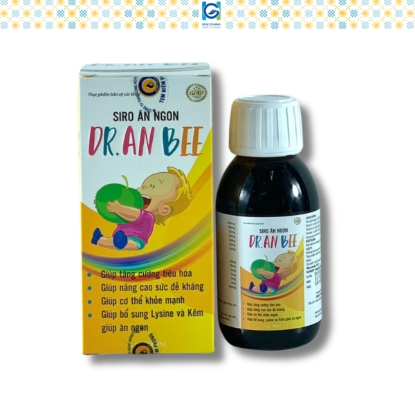 Giúp bé ăn ngon tiêu hoá tốt SIRO ĂN NGON DR. AN BEE