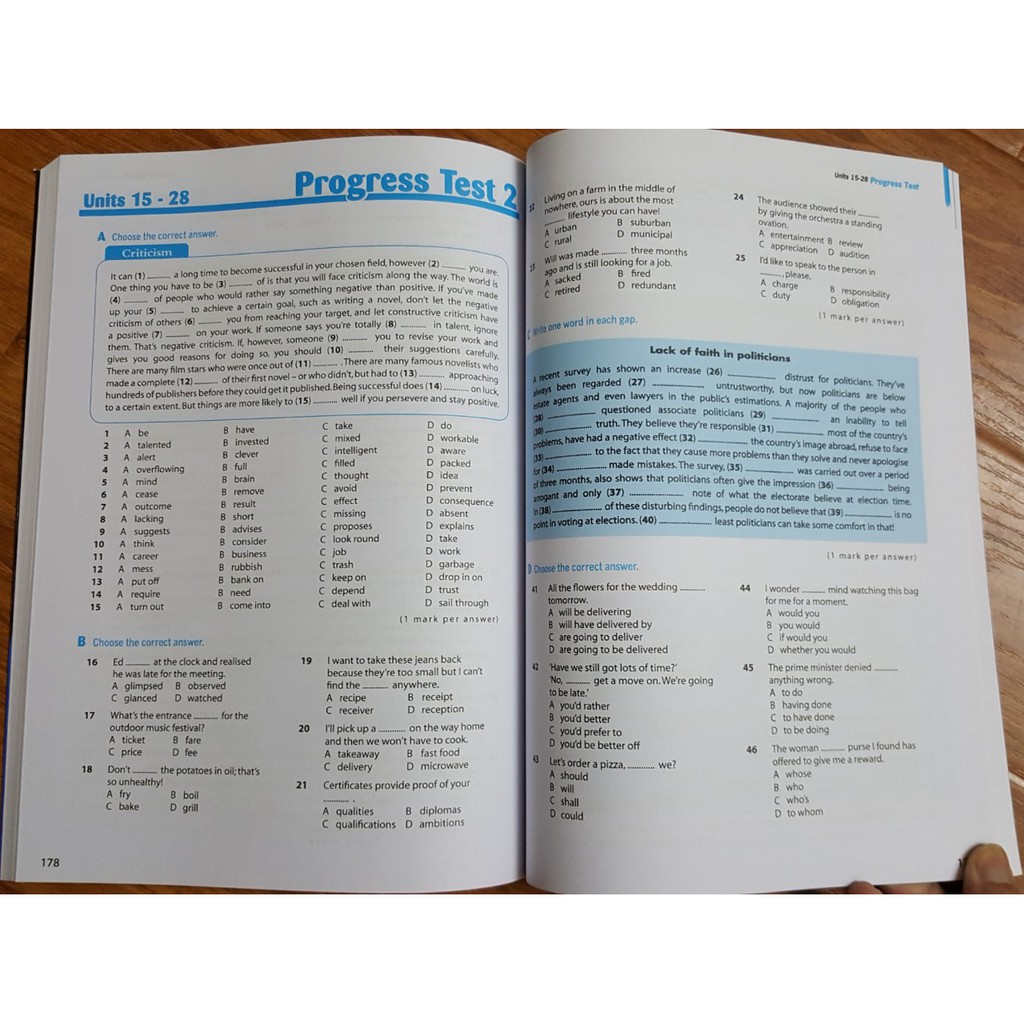 Sách - Trọn Bộ 3 Cuốn Giáo Trình Destination Grammar &amp; Vocabulary B1, B2 và C1&amp;C2 (mới nhất 2023 kèm đáp án và fie nghe)