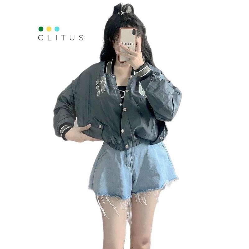 Áo Khoác Bomber Nữ Chất Liệu Siêu Đẹp - CLITUS FASHION