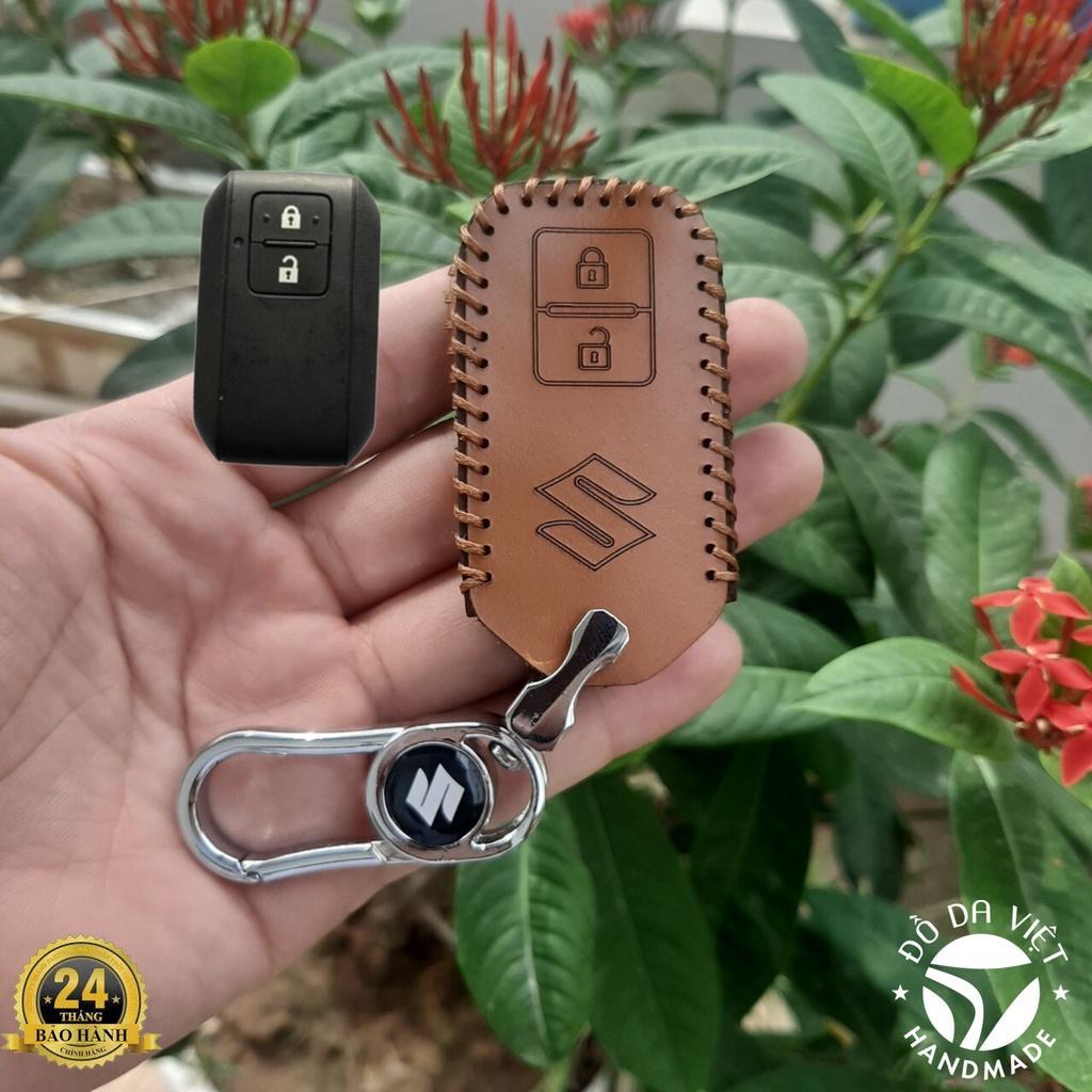 Bao da chìa khoá ô tô suzuki xl7, swift ertiga. da bò cao cấp. Bảo hành 2 năm