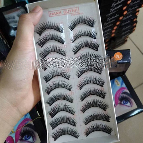 Lông mi giả Eyelashes Fashion Color 10 cặp (số 020)