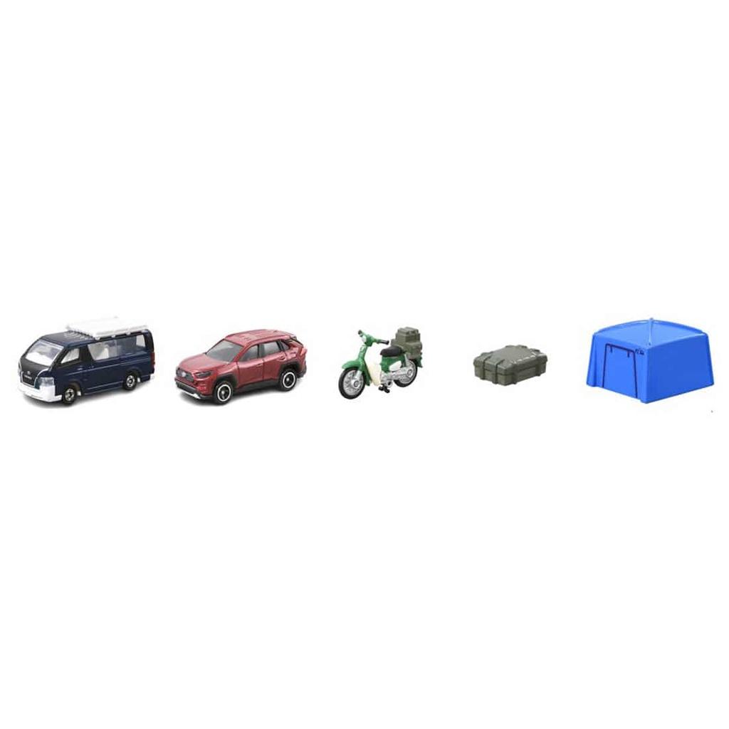 Tomica Let's Go With Tomica Auto Camp Set