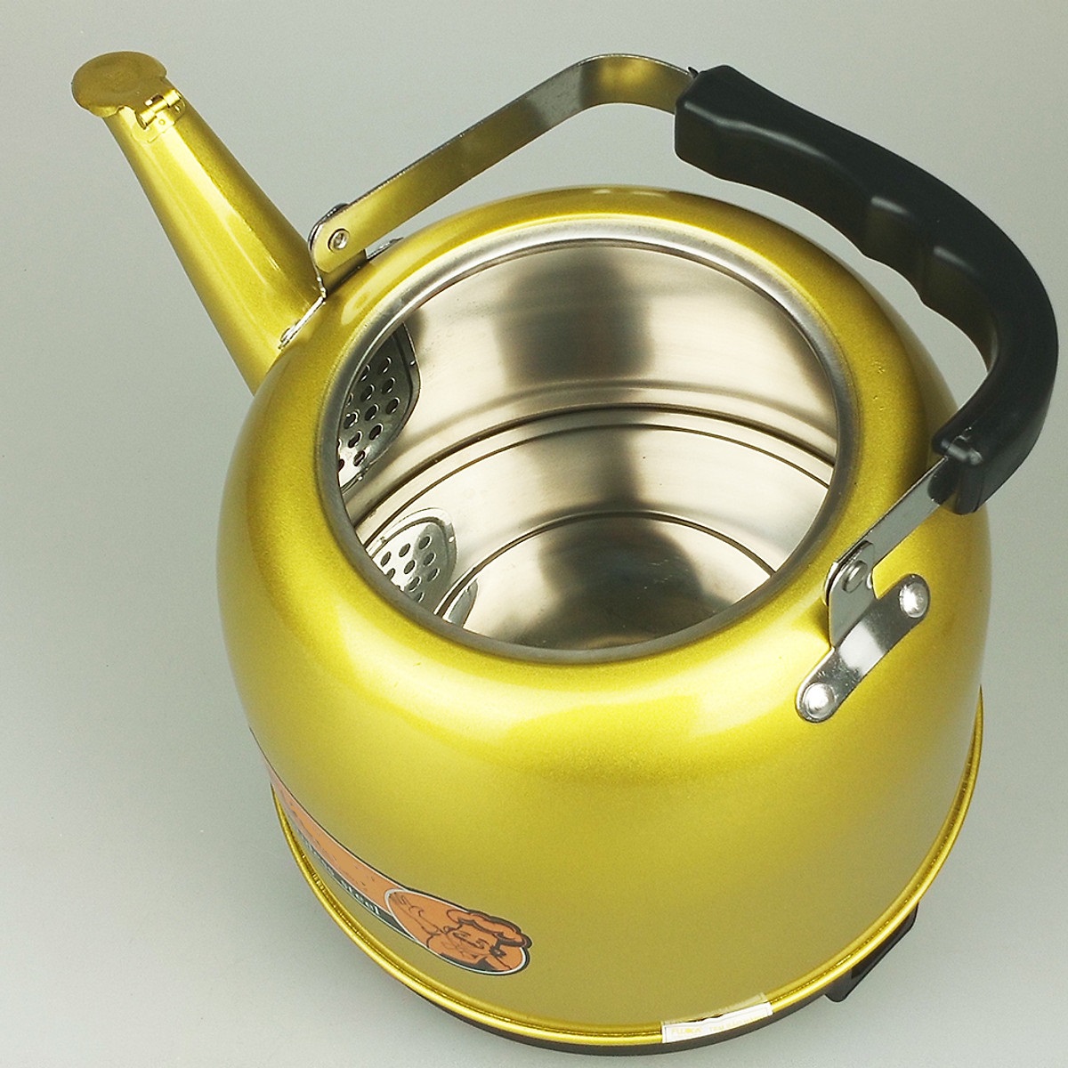 Ấm Siêu Tốc Điện Inox Cỡ Lớn NK Media MD-SD510 (5 lít) - Màu Ngẫu Nhiên - Hàng Chính Hãng