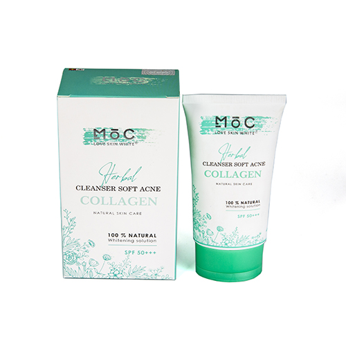 SỮA RỬA MẶT - NGỪA MỤN COLLAGEN - MOC