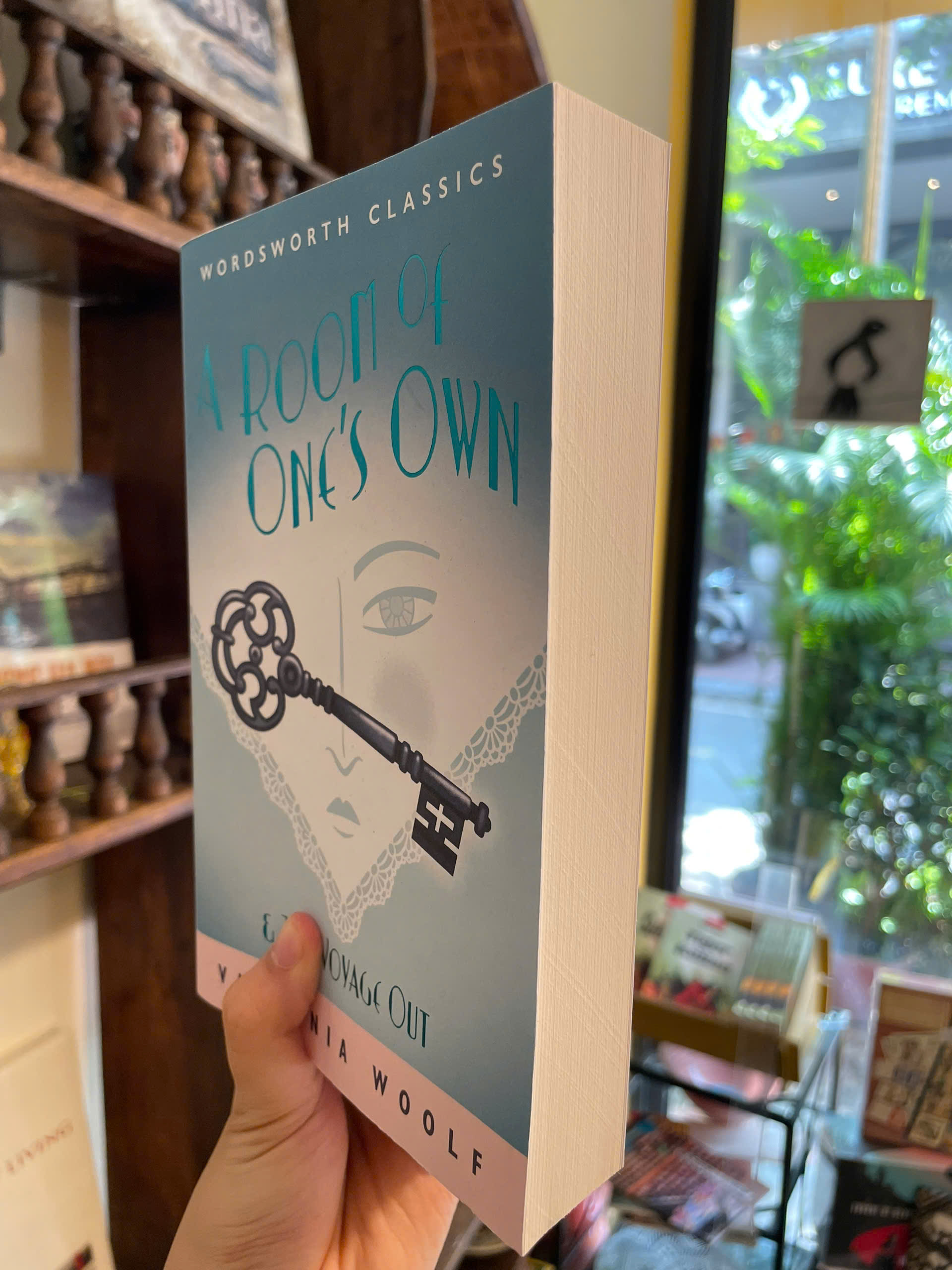 Sách - A Room of One's Own &amp; The Voyage Out by Virginia Woolf - Classics/Fiction book in English
