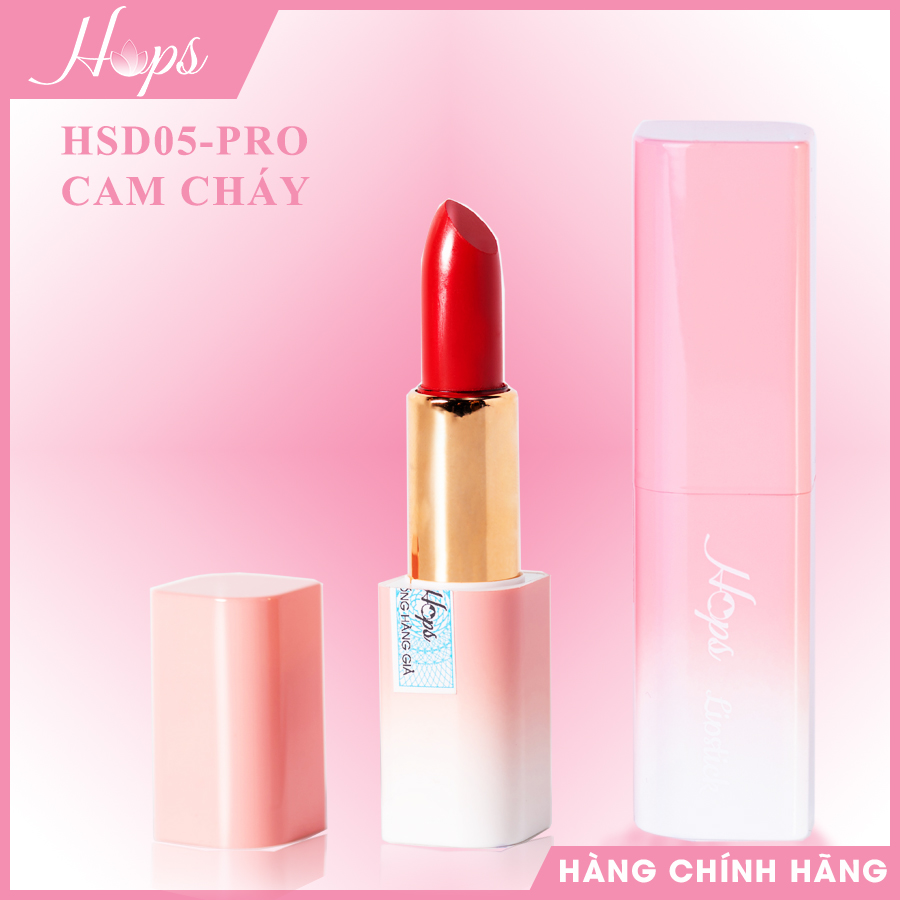 Son Lì Cao Cấp HOPS HSD05 PRO - MÀU CAM CHÁY