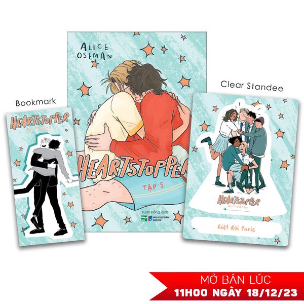 Heartstopper - Tập 5 - Bản Đặc Biệt - Tặng Kèm Bookmark + Clear Standee