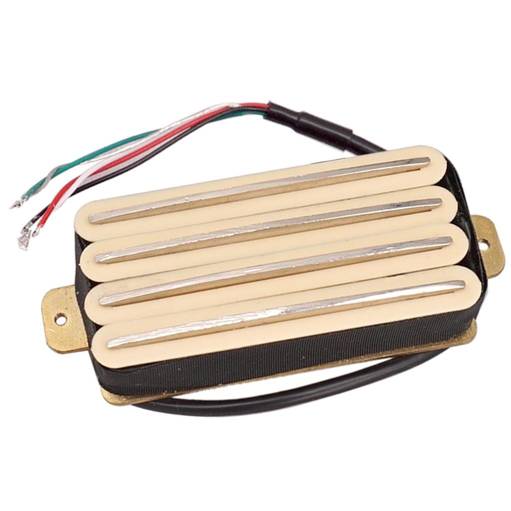 Dual  Guitar Double Coil Humbucker Pickup for Electric Guitar Yellow