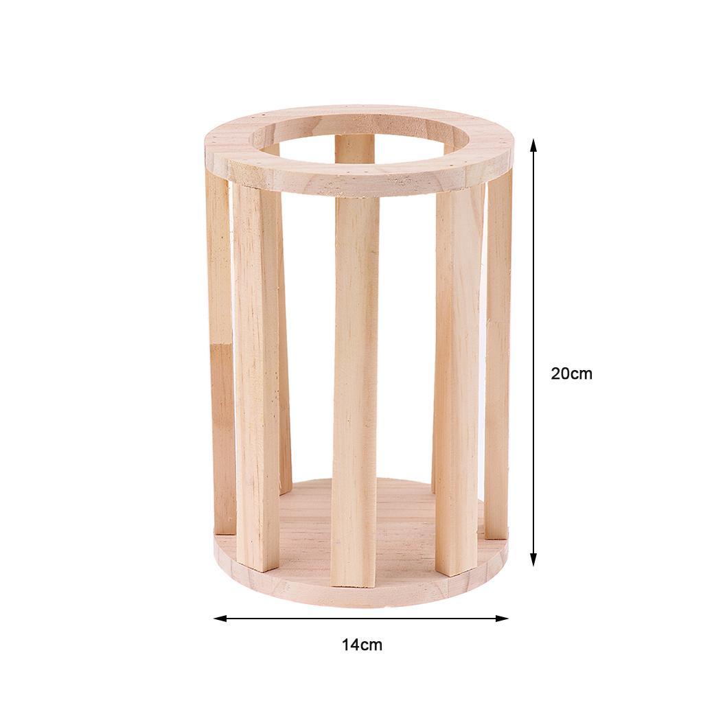 Small Pet Wooden Rack Feeder Hay Grass Nest Holder for Rabbit Guinea Pig