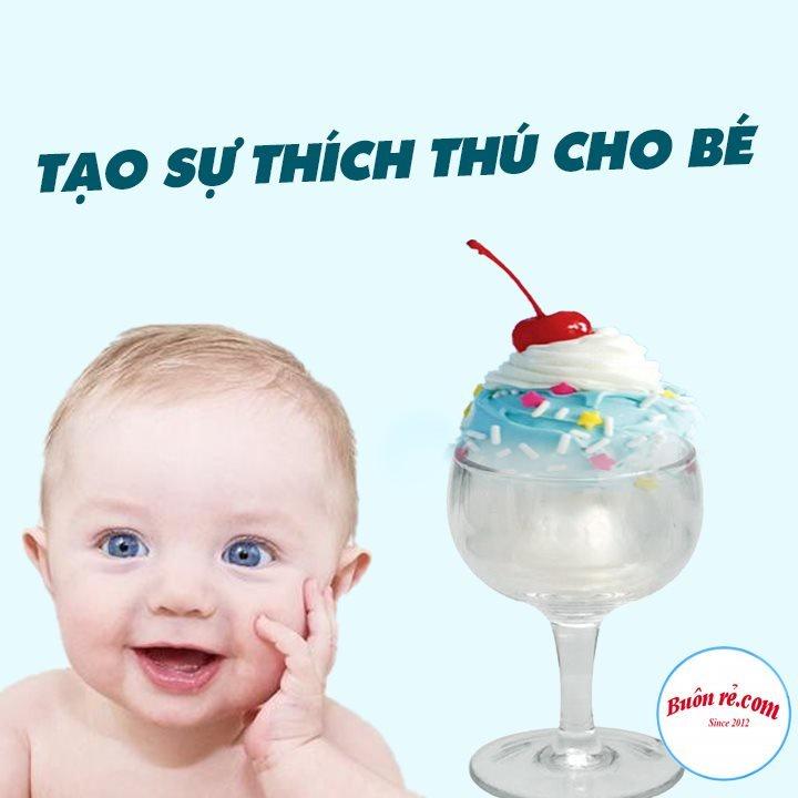 Ly, cốc đựng kem Việt Nhật 2 size nhựa trong cap cấp – Buôn rẻ 01401
