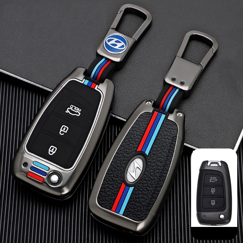 Ốp Chìa Khóa Xe Hyundai Accent Bản Thiếu Chìa Gập