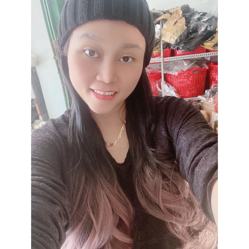 Tóc mũ len️ 50k️ tóc mũ len omber cao cấp