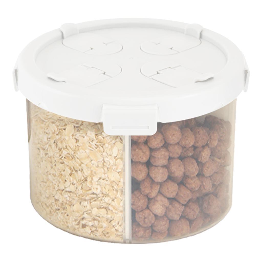2x Multifunction Coffee Bean Container Cereal Container for Rice Sugar Can