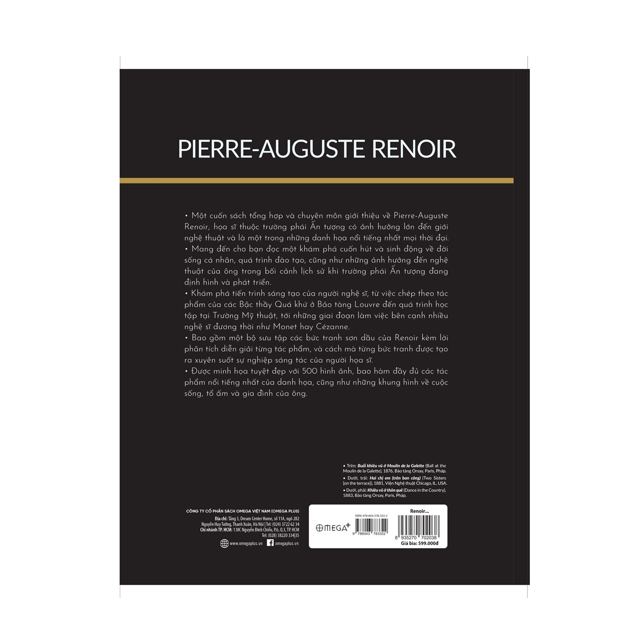 RENOIR: CUỘC ĐỜI VÀ TÁC PHẨM QUA 500 HÌNH ẢNH