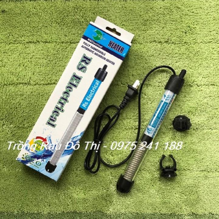Thanh sưởi bể cá 100W cho bể dưới 100 lít nước
