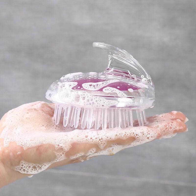 Lược gội đầu, massage đầu thư giãn, làm sạch da đầu hiệu quả