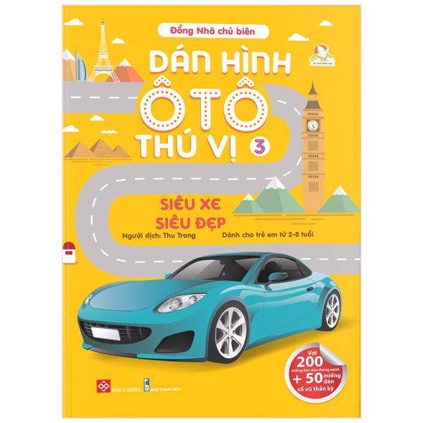 Dán Hình Ô Tô Thú Vị - Siêu Xe Siêu Đẹp