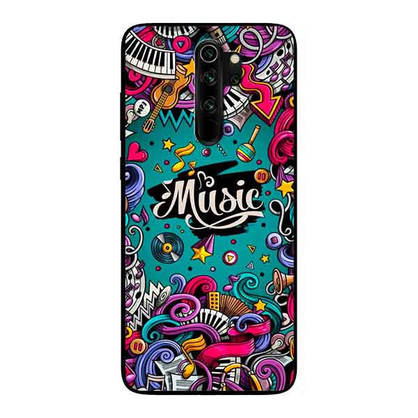 Ốp Lưng in cho Xiaomi Redmi Note 8 Pro Mẫu Màu Sắc 2 - Hàng Chính Hãng
