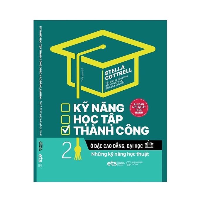 2 cuốn Kỹ Năng Học Tập Thành Công Ở Bậc Cao Đẳng, Đại Học - Bản Quyền