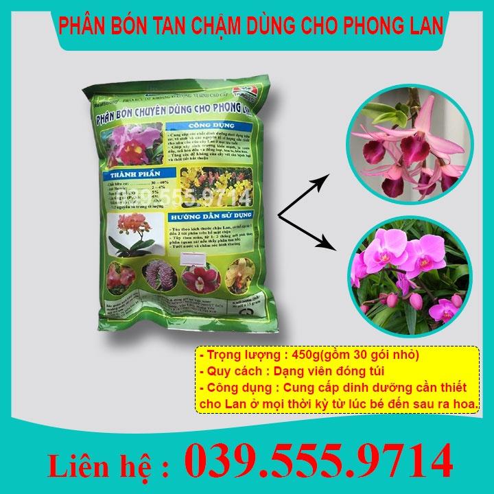 PHÂN BÓN CHUYÊN DÙNG CHO PHONG LAN TAN CHẬM - Gói 30 túi