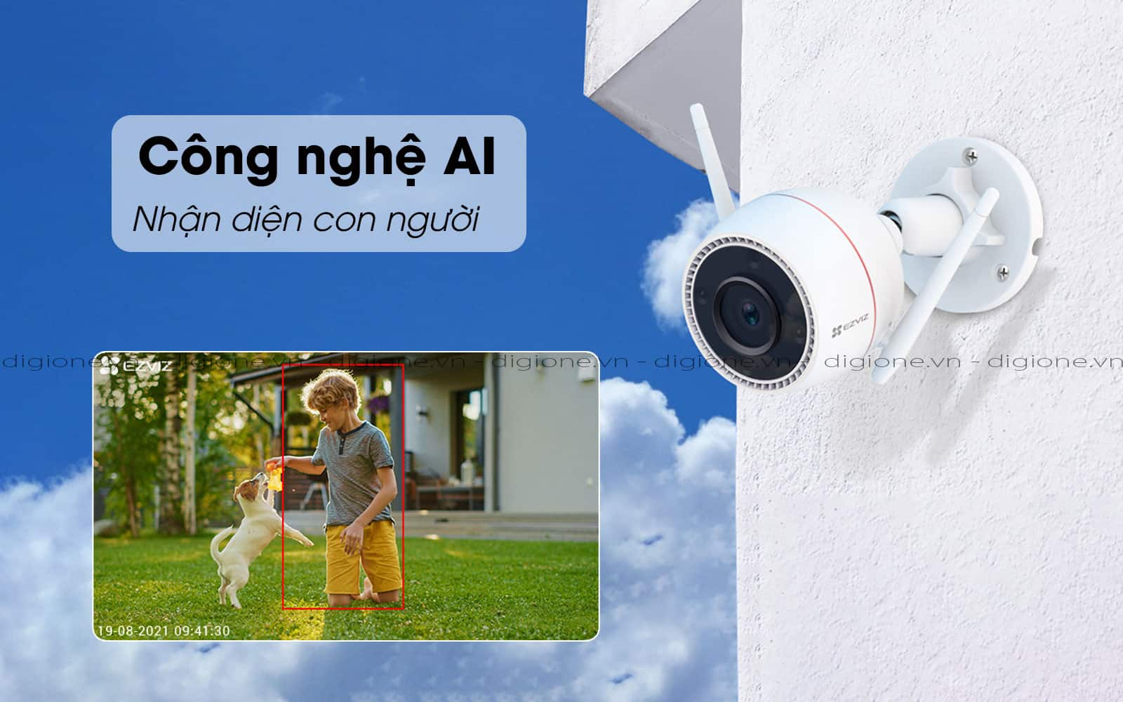 Camera Ezviz OutPro CS-C3TN 3MP - Hàng chính hãng