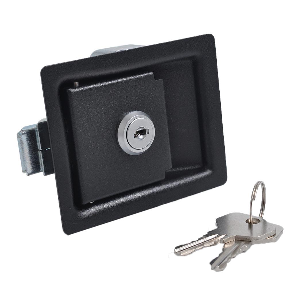 Durable RV Paddle Entry Door Lock Latch Handle Knob Deadbolt Heavy Duty