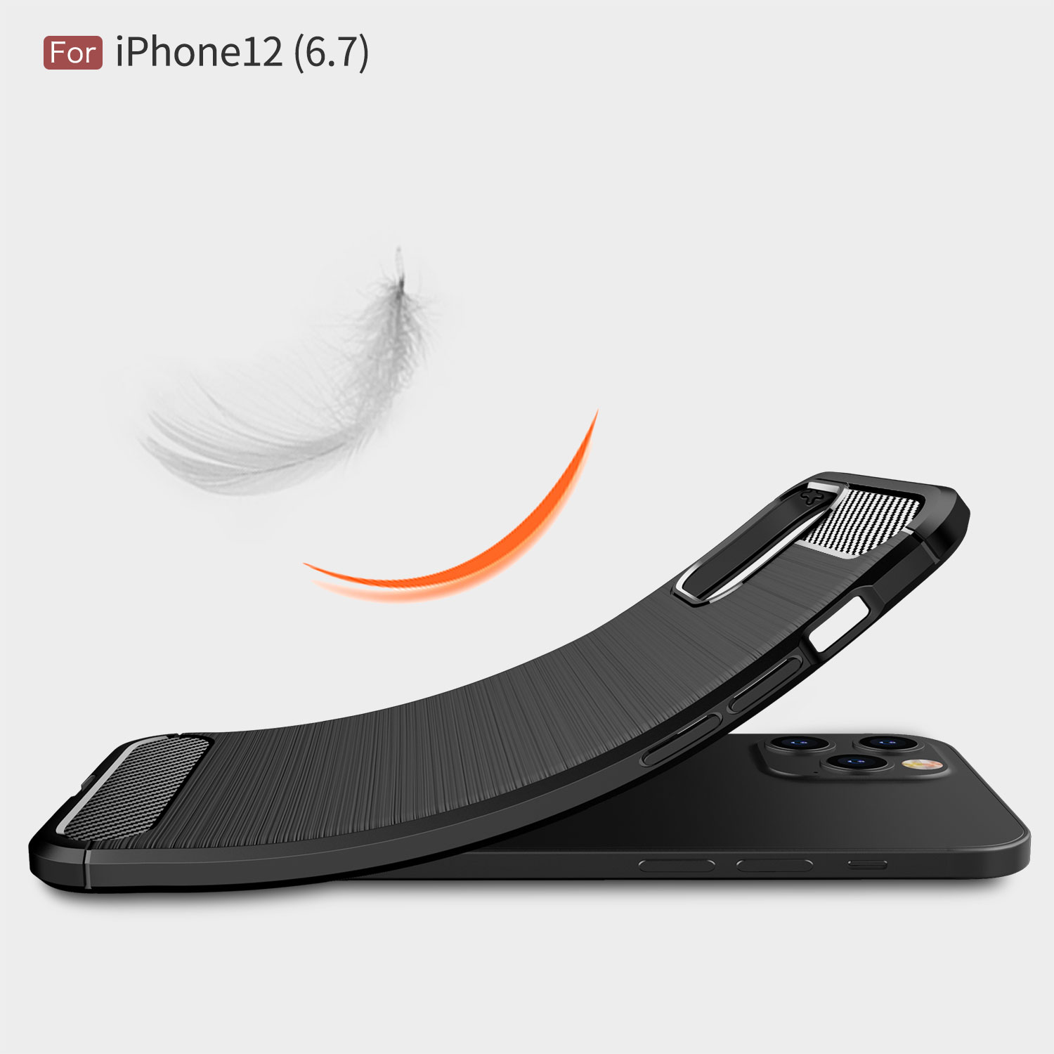 Ốp lưng chống sốc cho iPhone 12 Pro Max hiệu Likgus - Hàng nhập khẩu