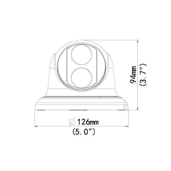 Camera quan sát IP dạng mắt cá Geovision UVS-ABD1300 1.3MP H.264 Low Lux WDR Eyeball IP Dome - Hàng chính hãng