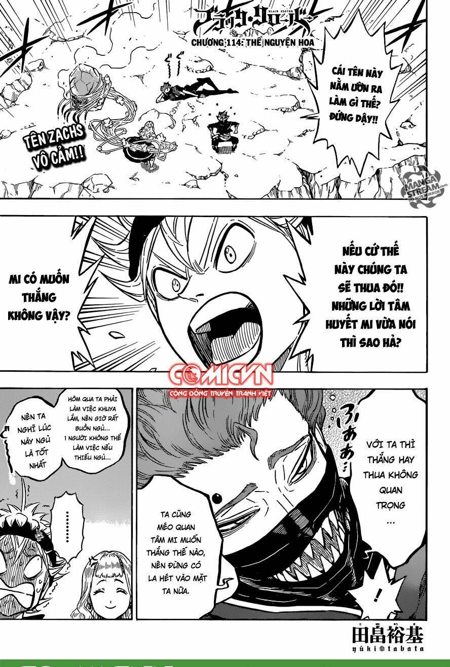 black clover - pháp sư không phép thuật chapter 114 1