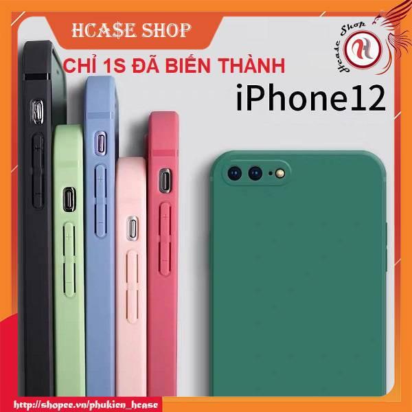 Ốp chống bẩn giả Dành Cho IPHONE 12 đủ màu đủ dòng ip6/6s đế 11promax